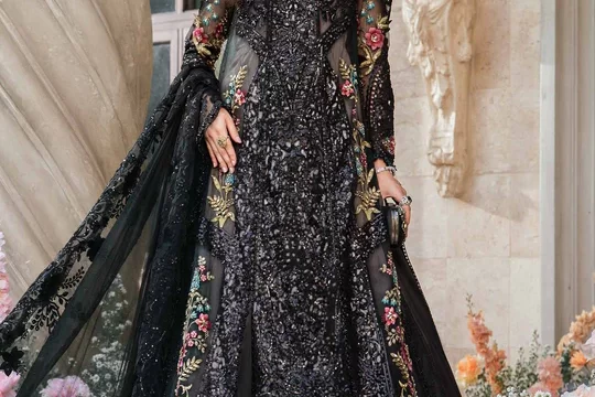 3 Piece Unstitched Embroidered Suit